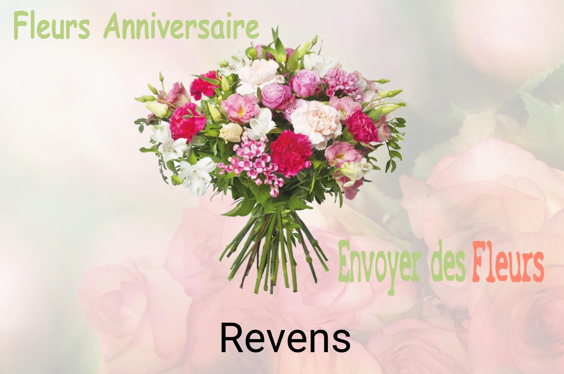 Bouquet de fleurs d’anniversaire livré à Revens
